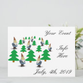 Winter Holiday Gnomes kerstbomen Thunder_Cove (Staand voorkant)