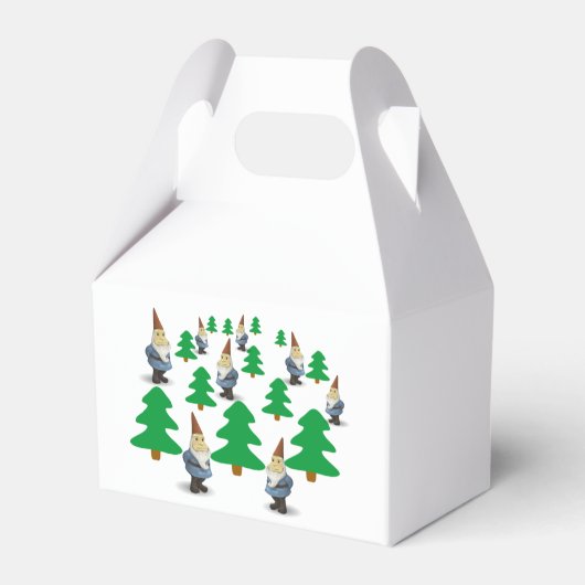 Winter Holiday Gnomes kerstbomen Thunder_Cove Bedankdoosjes (Achterkant)