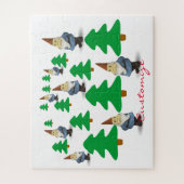 Winter Holiday Gnomes kerstbomen Thunder_Cove Legpuzzel (Verticaal)