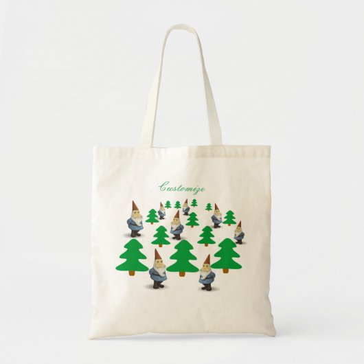Winter Holiday Gnomes kerstbomen Thunder_Cove Tote Bag (Voorkant)