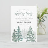 Winter Holiday Kaart (Staand voorkant)