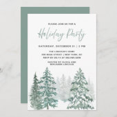 Winter Holiday Kaart (Voorkant / Achterkant)