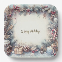 Winter Holiday Paper Bord