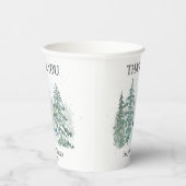 Winter Holiday Papieren Bekers (Rechts)