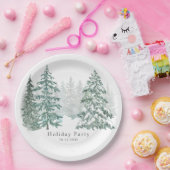 Winter Holiday Papieren Bordje (Feest)