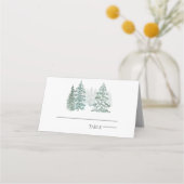 Winter Holiday Plaatskaartje (Voorkant)