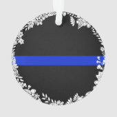 Winter Holiday | Politie beschouwd als aangepast m Ornament (achterkant)