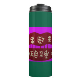 Winter Holiday Smile Thermosbeker