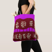Winter Holiday Smile Tote Bag (Dichtbij)