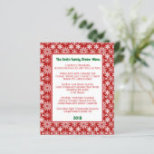 Winter Holiday Snowflakes (Staand voorkant)