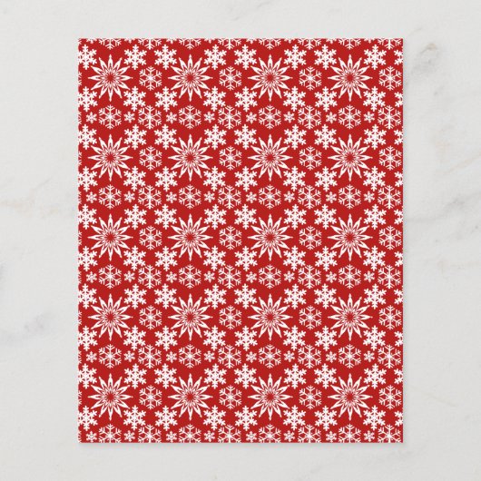 Winter Holiday Snowflakes (Achterkant)