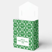 Winter Holiday Snowflakes  Bedankdoosjes (Geopend)