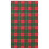 Winter Holiday Tartan pattern  Scottish red green Tafelkleed (Voorkant)