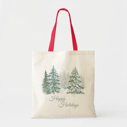 Winter Holiday Tote Bag (Voorkant)