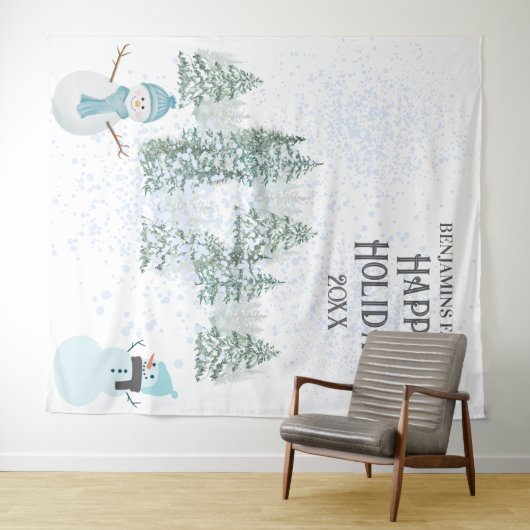 Winter Holiday Wandkleed (In Situ (horizontaal))