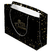 Winter Holiday wil XMAS persoonlijke luxe Groot Cadeauzakje (Achterkant Gekanteld)