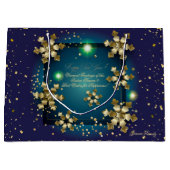 Winter Holiday wil XMAS persoonlijke luxe Groot Cadeauzakje (Voorkant)