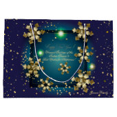 Winter Holiday wil XMAS persoonlijke luxe Groot Cadeauzakje (Achterkant)