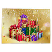 Winter Holiday Wishes XMAS Persoonlijk Groot Cadeauzakje (Achterkant)