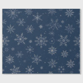 Winter Holiday Wrapping Paper  Cadeaupapier (Vlak)