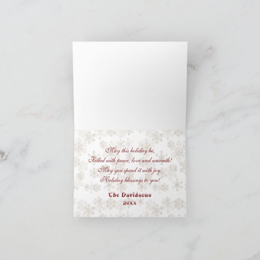 Winter Holiday Wreath is het seizoen Aankondiging (Binnen)