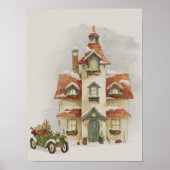 Winter Holidays Animals Nursery Poster (Voorkant)