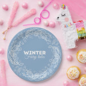 Winter Holidays Fairy Tales. Papieren Bordje (Feest)