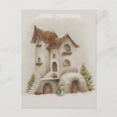 Winter Holidays Postcard Briefkaart (Voorkant)