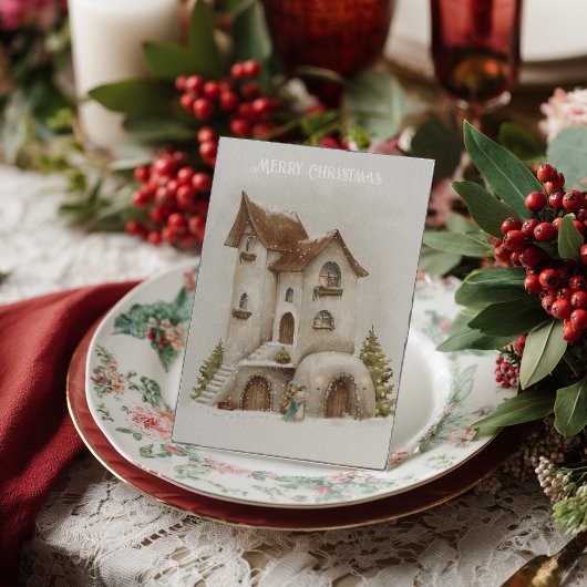 Winter Holidays Postcard Briefkaart