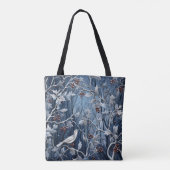 Winter Holly Bird Tote Bag (Achterkant)