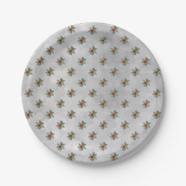 Winter Holly Pattern Paper Bord