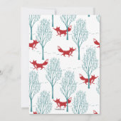 Winter Home Nieuw Adresaankondiging Aankondiging (Achterkant)