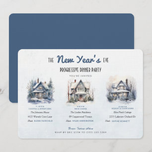 Winter Homes Oud en Nieuw Progressief Diner Kaart