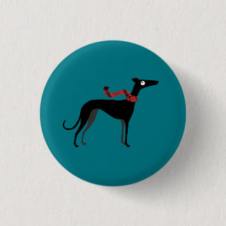 Winter Hond Ronde Button 3,2 Cm