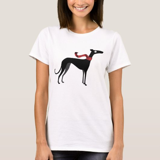 Winter Hond T-shirt (Voorkant)