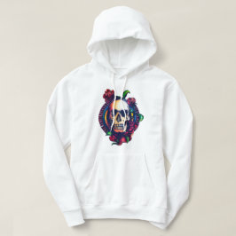 Winter hoodie met een stijlvol en mysterieuze ontw