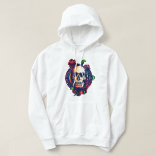 Winter hoodie met een stijlvol en mysterieuze ontw