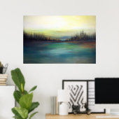 Winter Horizon Poster (Thuiskantoor)