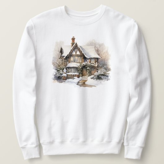 Winter House Sweatshirt (Design voorkant)