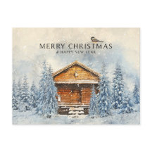 Winter Hout Huis en Pine