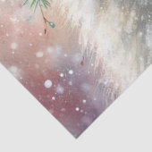 Winter Hulst Kroon IJsbeer Decoupage Tissuepapier (Detail)
