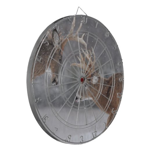 Winter Hunt Dartboard Dartbord (Voorkant Links)