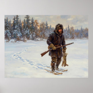Winter Hunt Poster