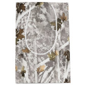 Winter Hunting Camouflage Look Medium Cadeauzakje (Voorkant)