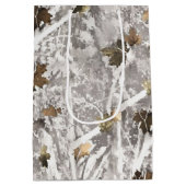Winter Hunting Camouflage Look Medium Cadeauzakje (Achterkant)