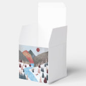 Winter Hunting Fox Bedankdoosjes (Geopend)