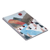 Winter Hunting Fox Notitieboek (Rechterzijde)