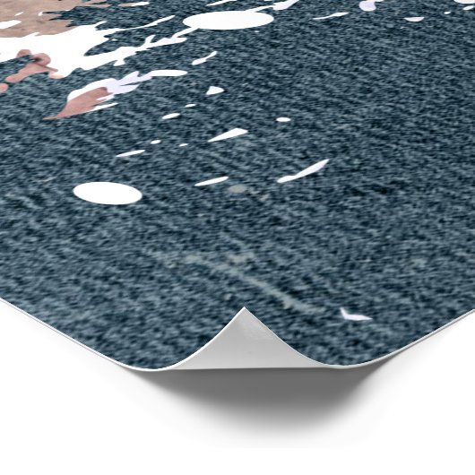 Winter Hunting Fox Poster (Hoek)