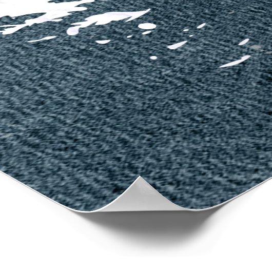 Winter Hunting Fox Poster (Hoek)