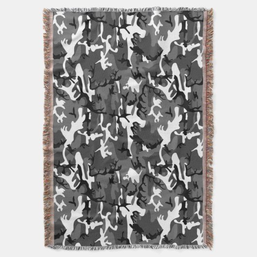 Winter Ice Camo Deken (Voorkant Verticaal)